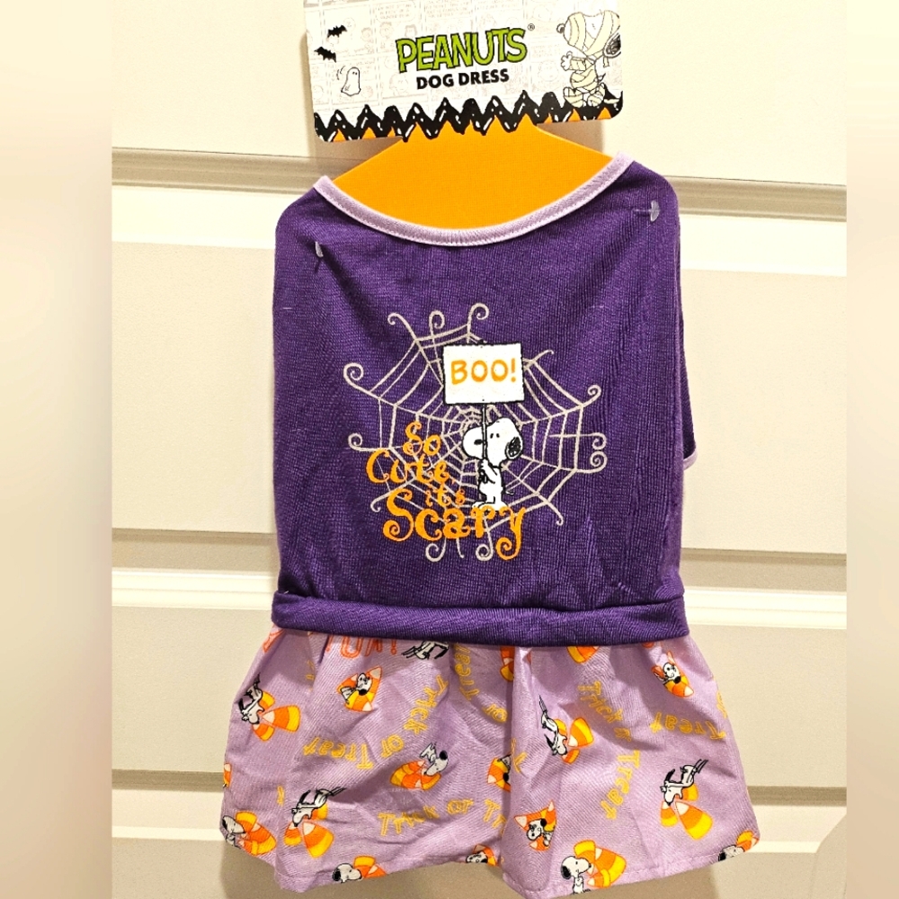 Peanuts Halloween Dog Dress, Multiple Sizes